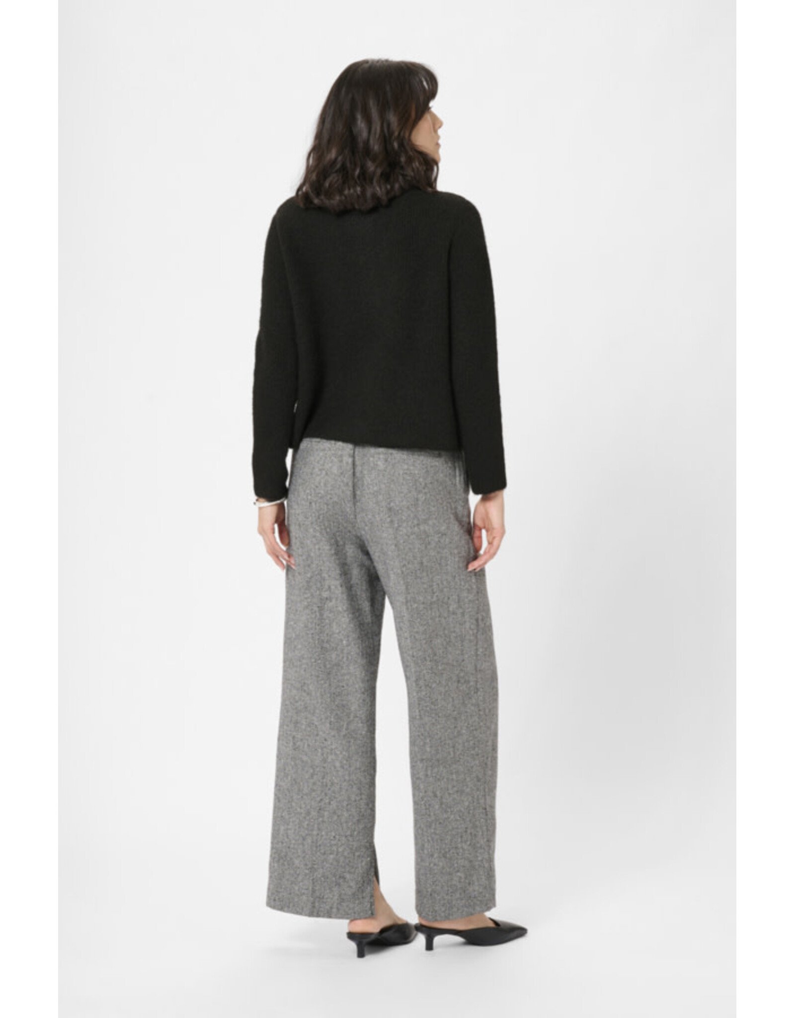 Kaffe Kaffe - May Bow Front Cardigan (Black)