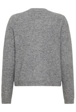 Kaffe Kaffe - May Bow Front Cardigan (Grey)