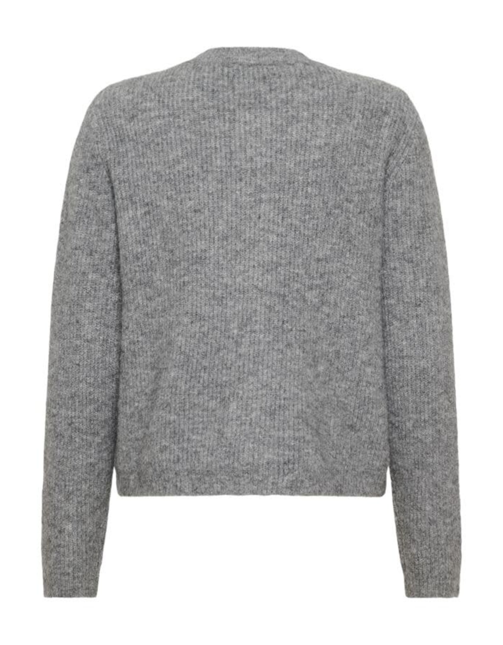 Kaffe Kaffe - May Bow Front Cardigan (Grey)