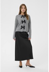 Kaffe Kaffe - May Bow Front Cardigan (Grey)