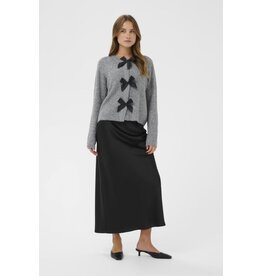 Kaffe Kaffe - May Bow Front Cardigan (Grey)
