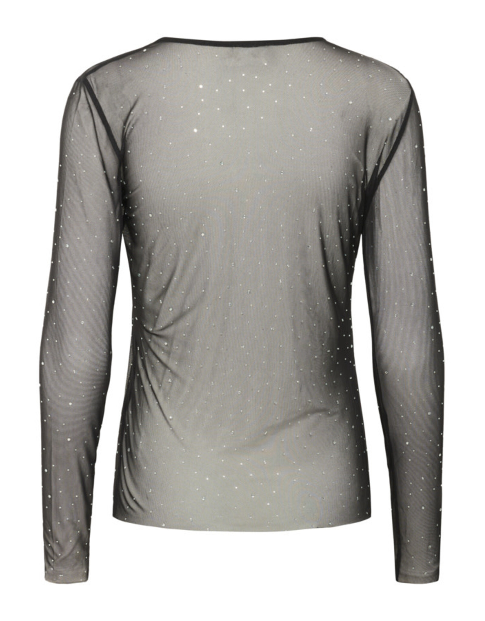 Kaffe Kaffe - Stinna Sheer Top (Black Deep)