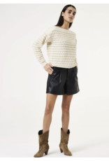 Garcia Garcia - Faux Leather Shorts (Black)