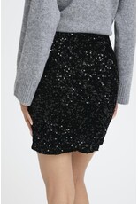 b.young b.young - Paillet Sequin Skirt (Black)