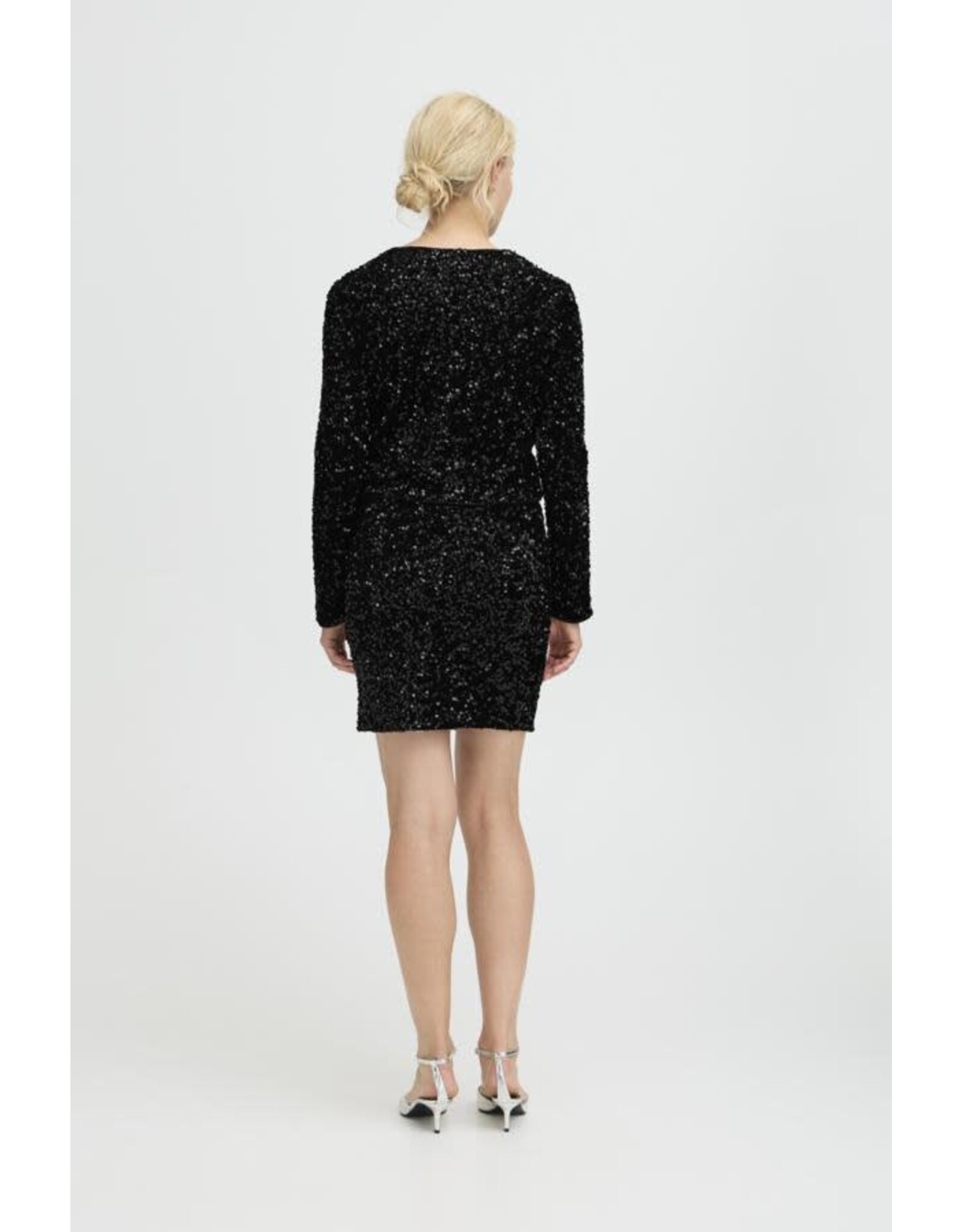 b.young b.young - Paillet Sequin Skirt (Black)
