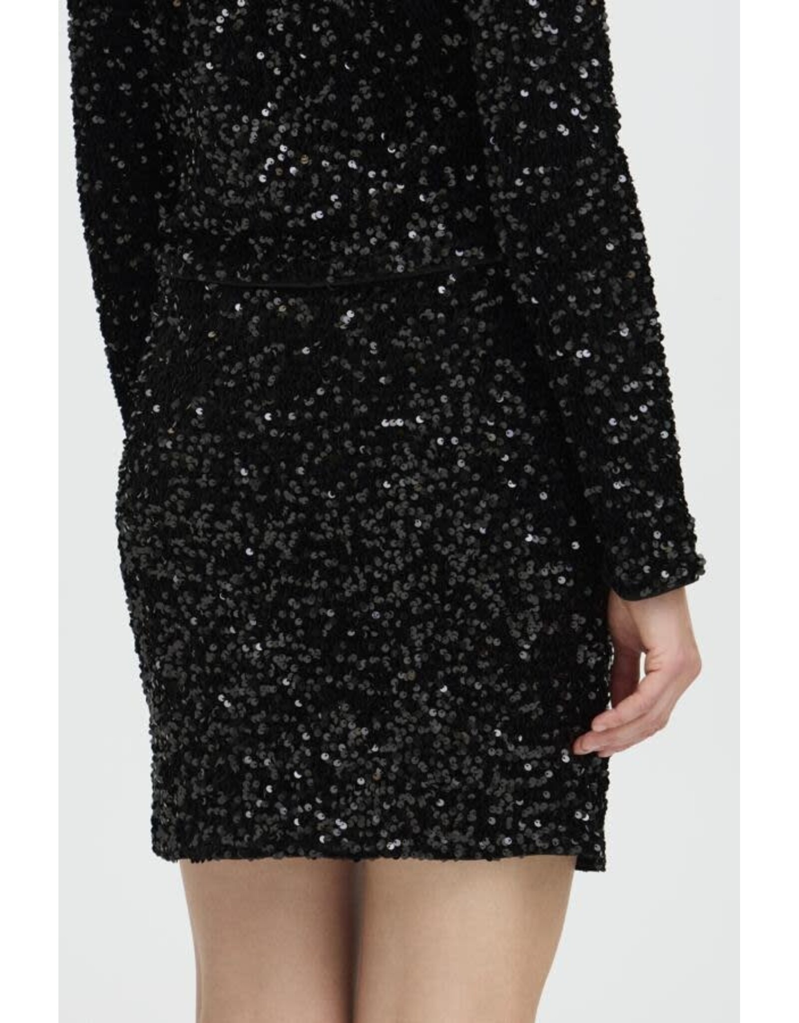 b.young b.young - Paillet Sequin Skirt (Black)