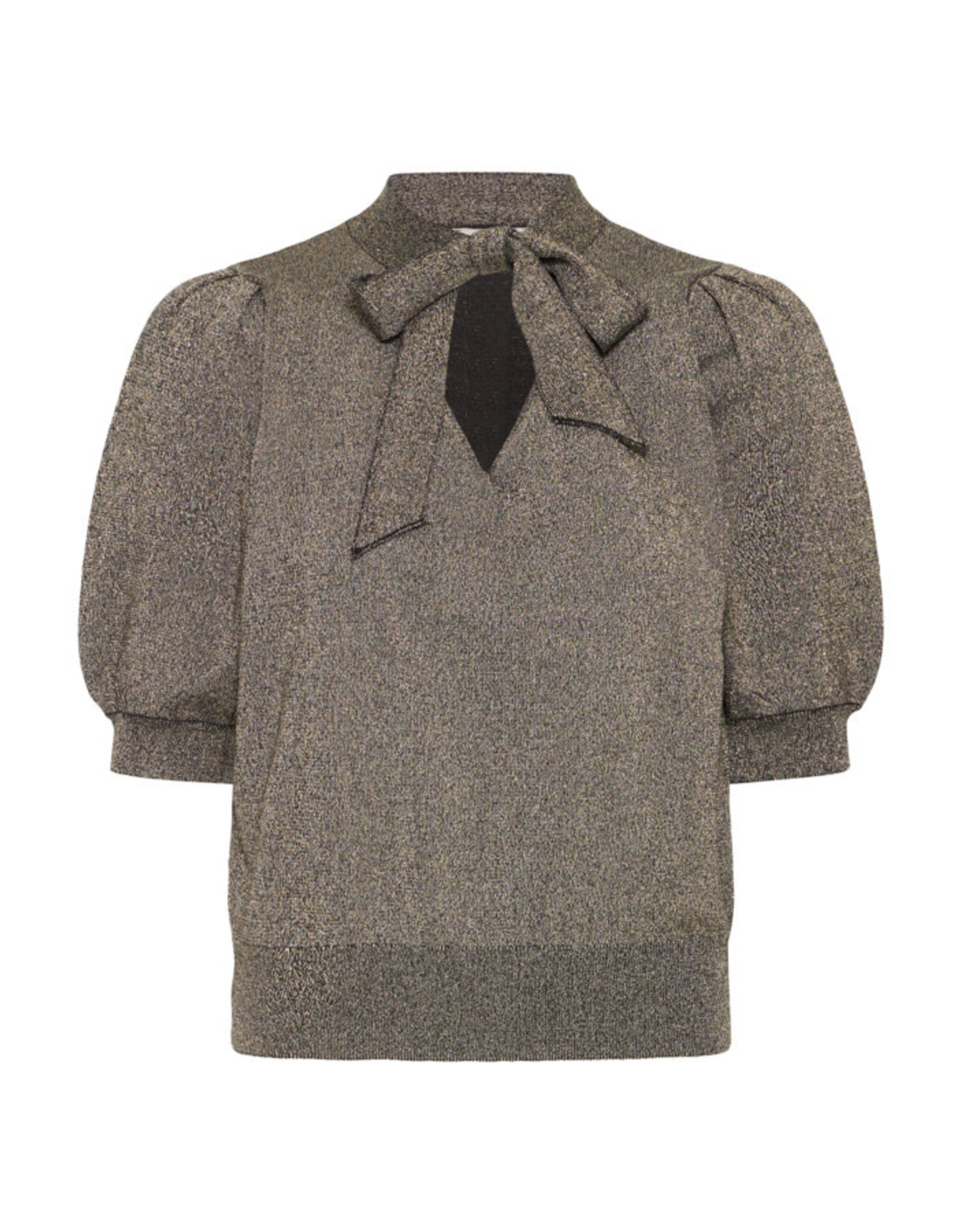 b.young b.young - Mobbe Bow Jumper (Gold)