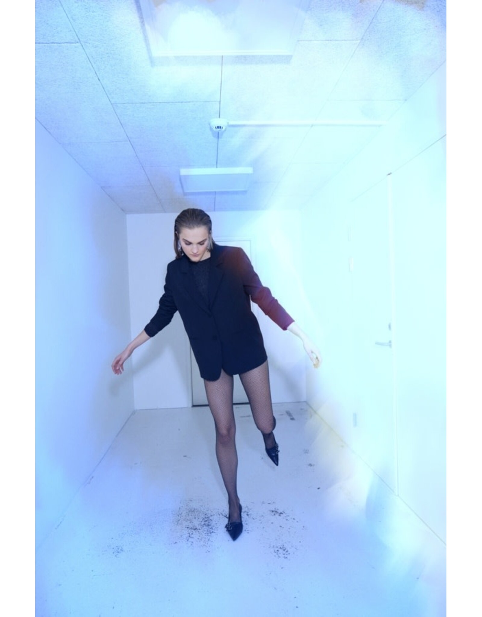 ICHI ICHI - Bethy stockings (black with rhinestones)