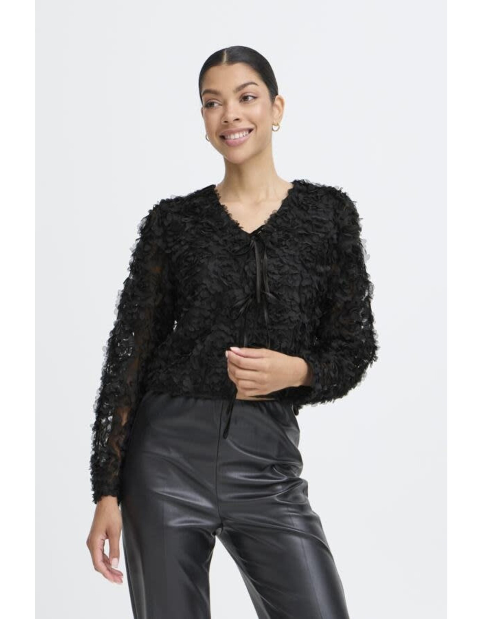 b.young b.young - Rosalinda Lace Jacket (True Black)