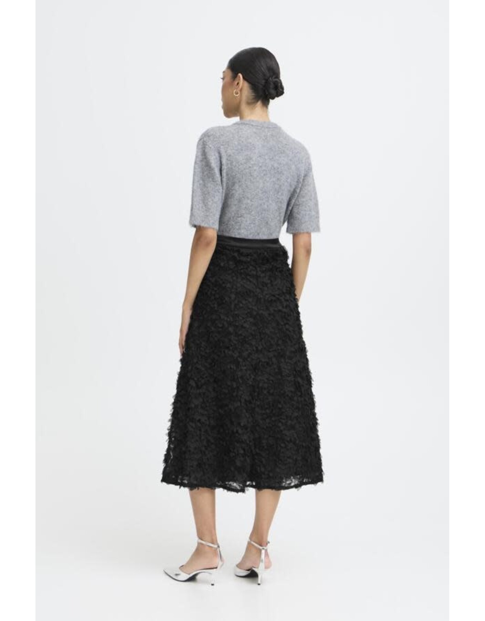 b.young b.young - Rosalinda Lace Skirt (True Black)