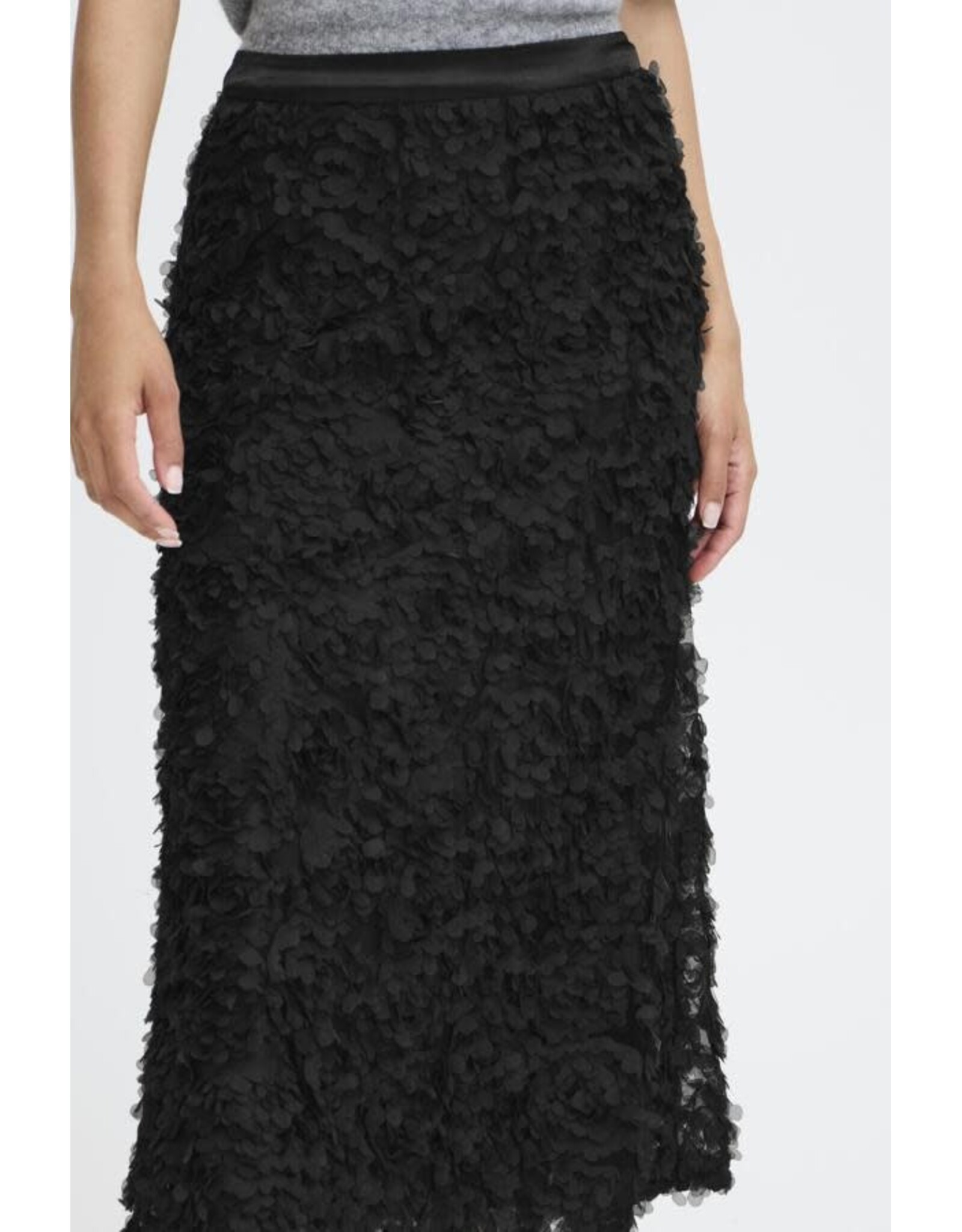 b.young b.young - Rosalinda Lace Skirt (True Black)