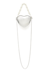 ICHI ICHI - Betina Heart Shaped Bag (Silver)