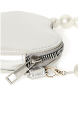 ICHI ICHI - Betina Heart Shaped Bag (Silver)