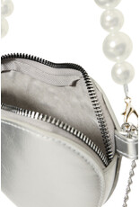 ICHI ICHI - Betina Heart Shaped Bag (Silver)
