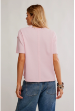 Free people Free People - Merry Meow Tee (Pink Combo)