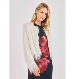 Sadie & Sage Sadie & Sage - Angel Wings Fringe Jacket (Ivory)