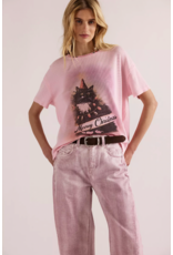 Free people Free People - Merry Meow Tee (Pink Combo)