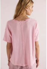 Free people Free People - Merry Meow Tee (Pink Combo)