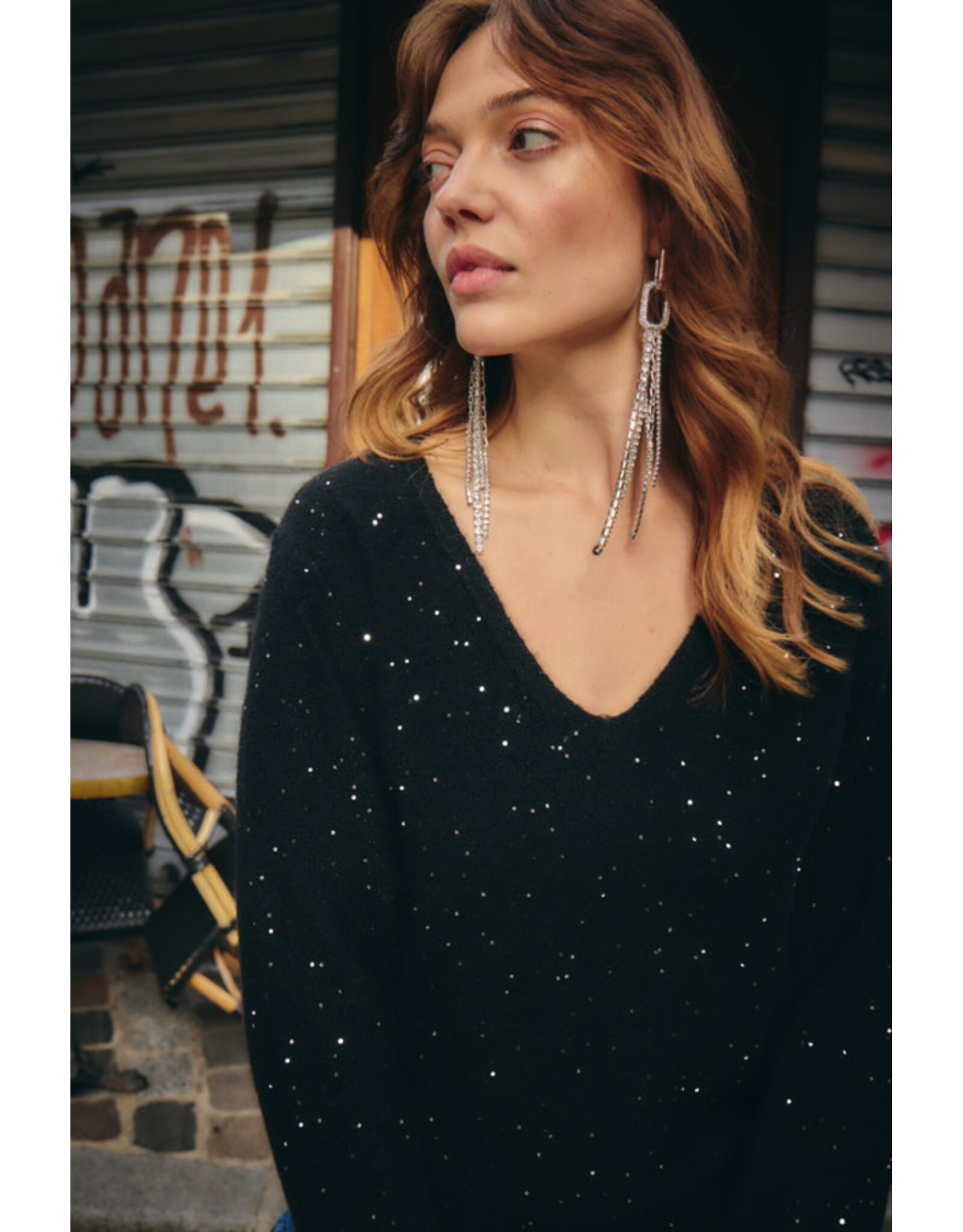 ICHI ICHI - Damian Pullover (Black)