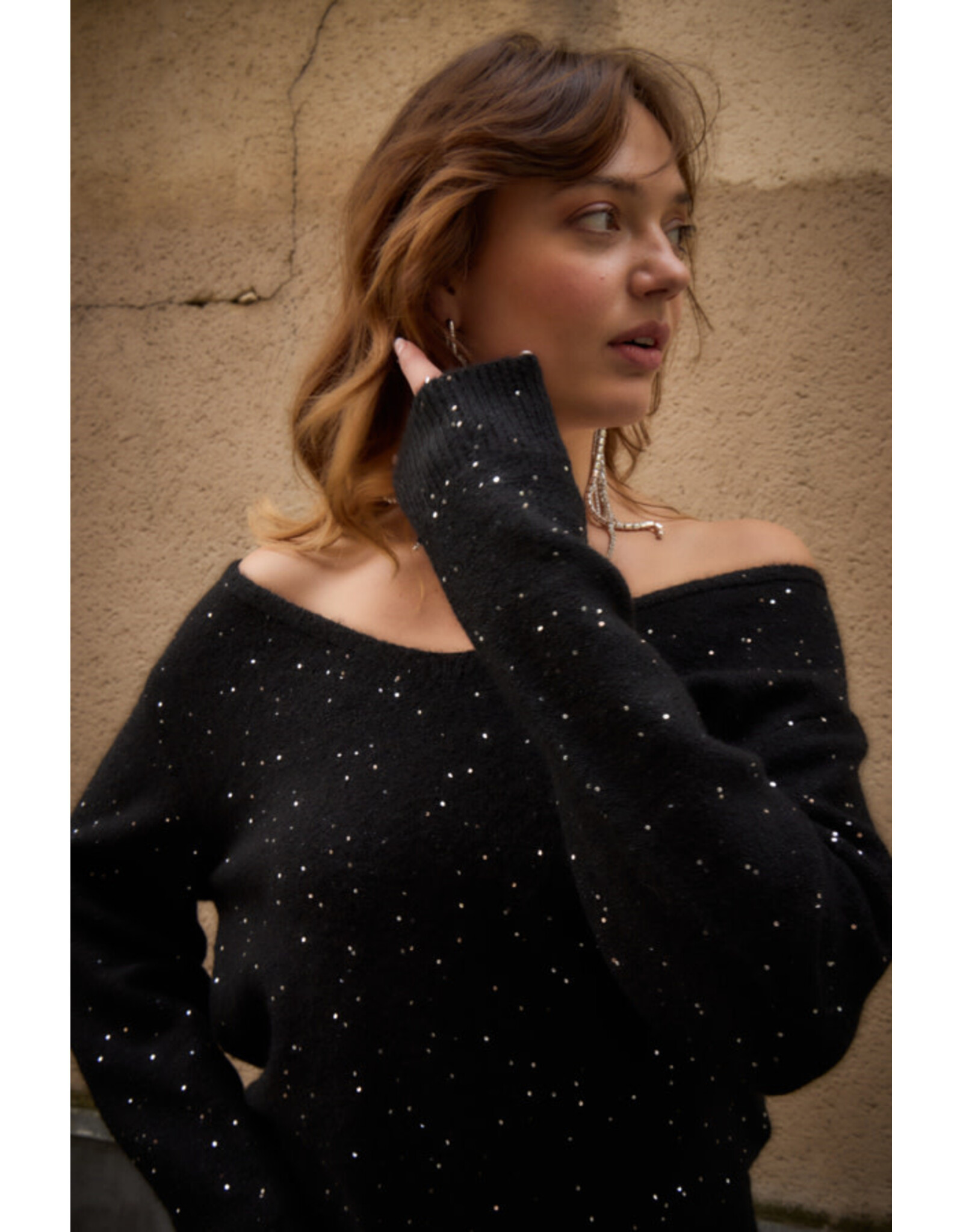 ICHI ICHI - Damian Pullover (Black)