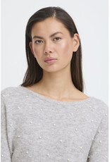 ICHI ICHI - Macon Pullover (Grey Melange)