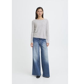 ICHI ICHI - Macon Pullover (Grey Melange)