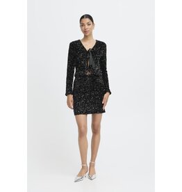 b.young b.young - Paillet Bow Sequin Jacket (Meteorite)