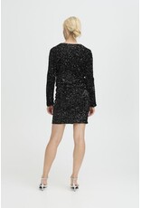 b.young b.young - Paillet Bow Sequin Jacket (Meteorite)