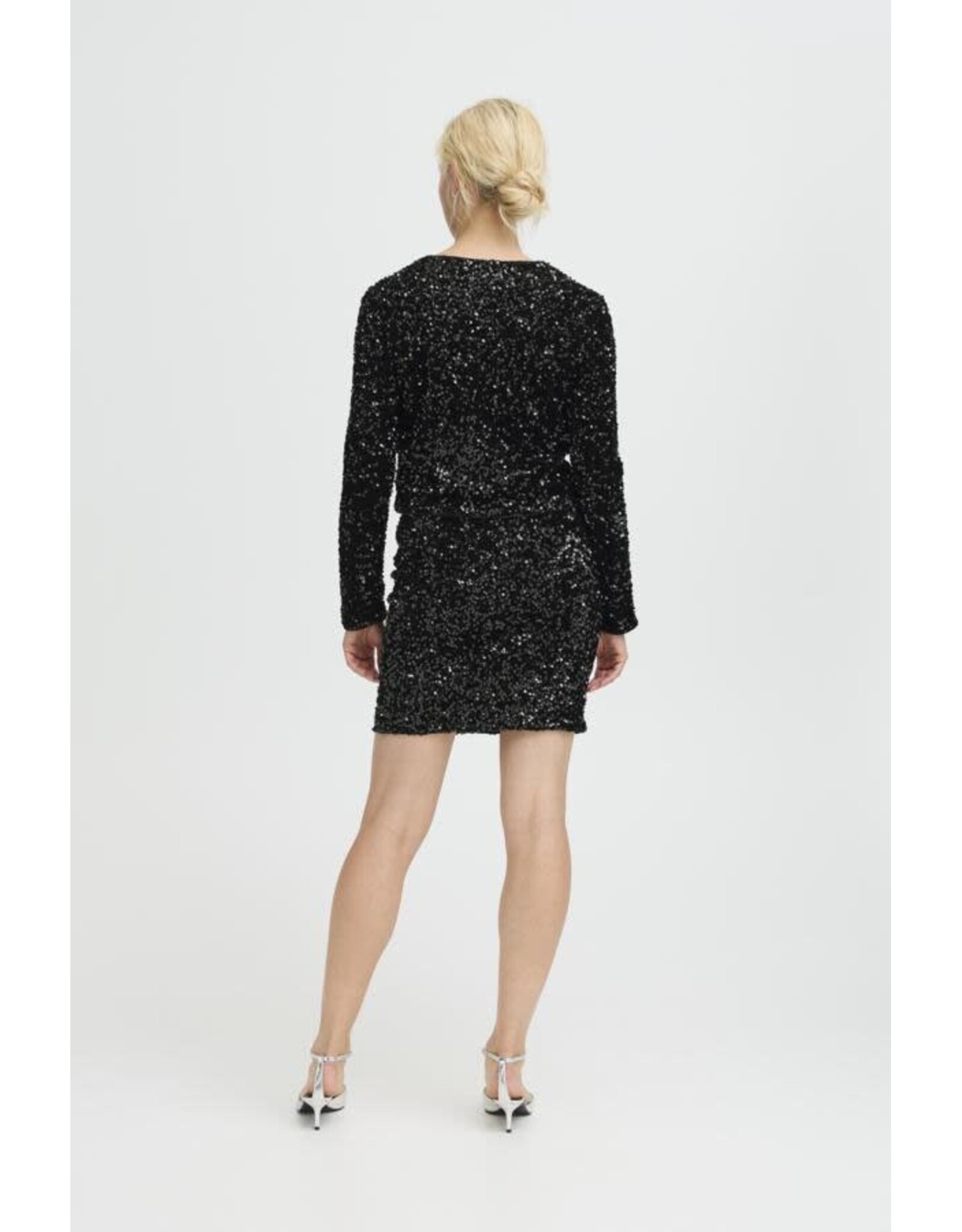 b.young b.young - Paillet Bow Sequin Jacket (Meteorite)