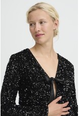 b.young b.young - Paillet Bow Sequin Jacket (Meteorite)
