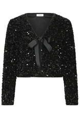 b.young b.young - Paillet Bow Sequin Jacket (Meteorite)