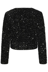 b.young b.young - Paillet Bow Sequin Jacket (Meteorite)