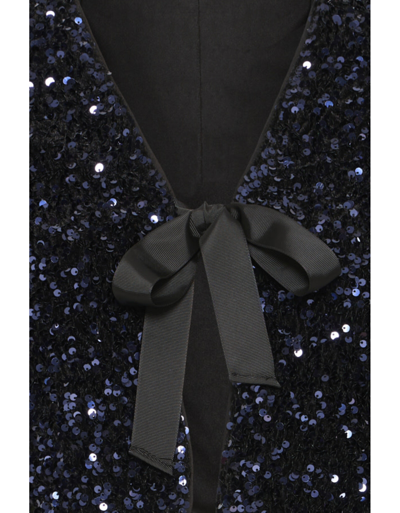 b.young b.young - Paillet Bow Sequin Jacket (Meteorite)