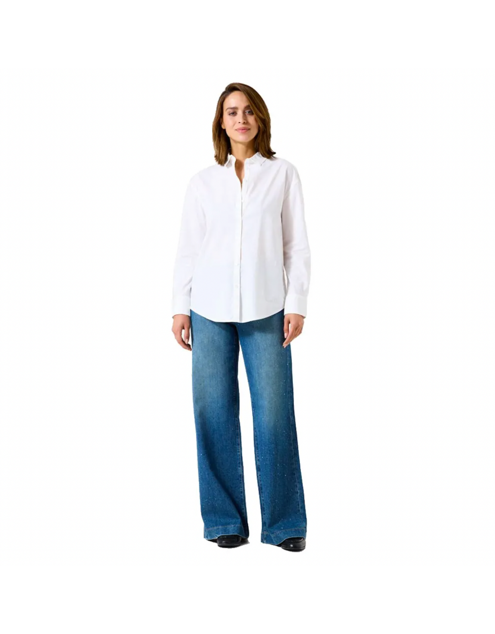 Garcia Garcia - Celia 249 Wide Leg Jean (Sparkle)