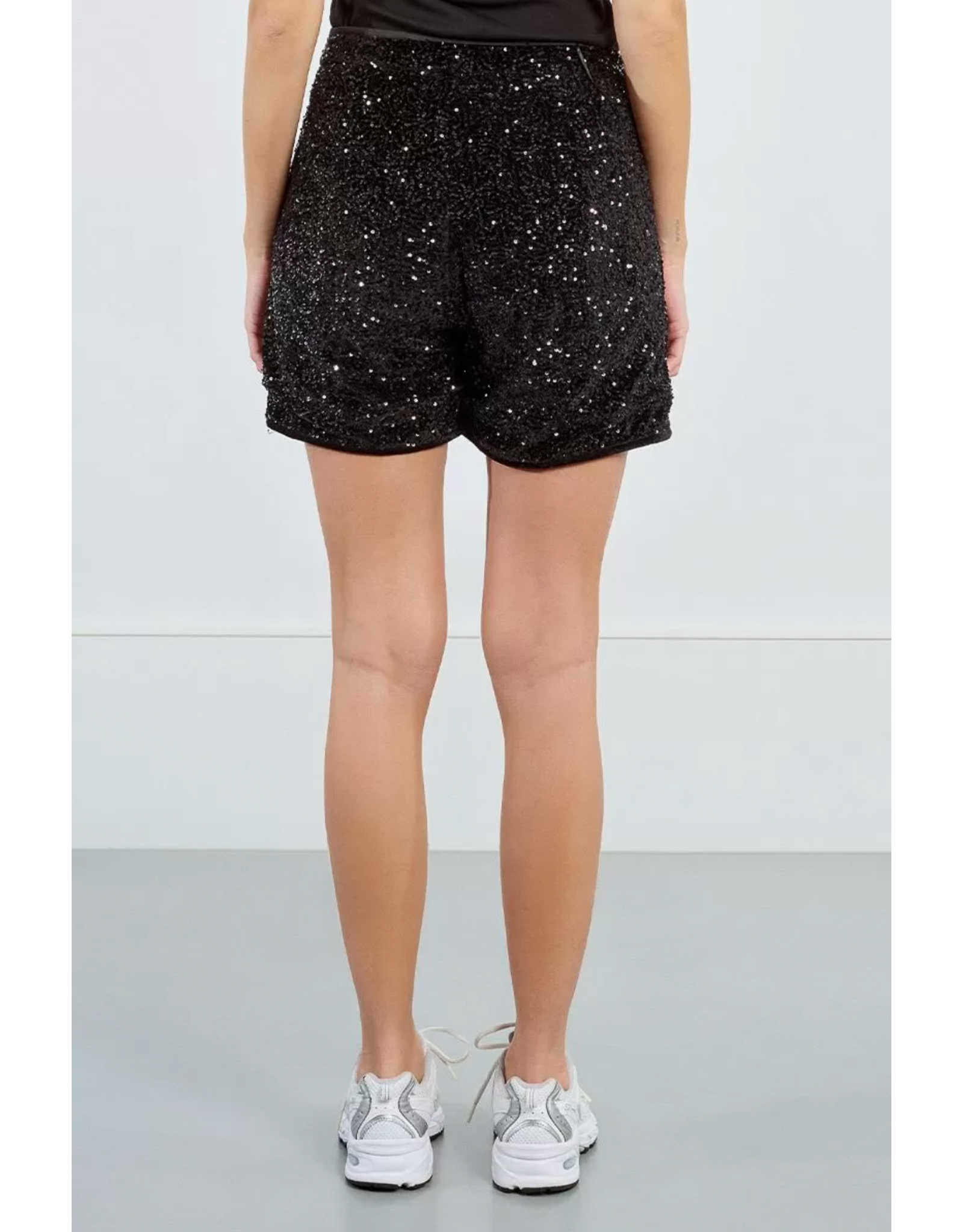 Molly Bracken Molly Bracken -  Sequin Shorts (Black)