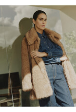 b.young b.young - Kaja Faux Fur Coat (Tiger's Eye)