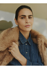 b.young b.young - Kaja Faux Fur Coat (Tiger's Eye)