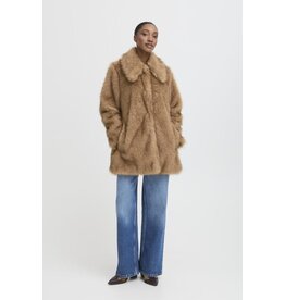 b.young b.young - Kaja Faux Fur Coat (Tiger's Eye)