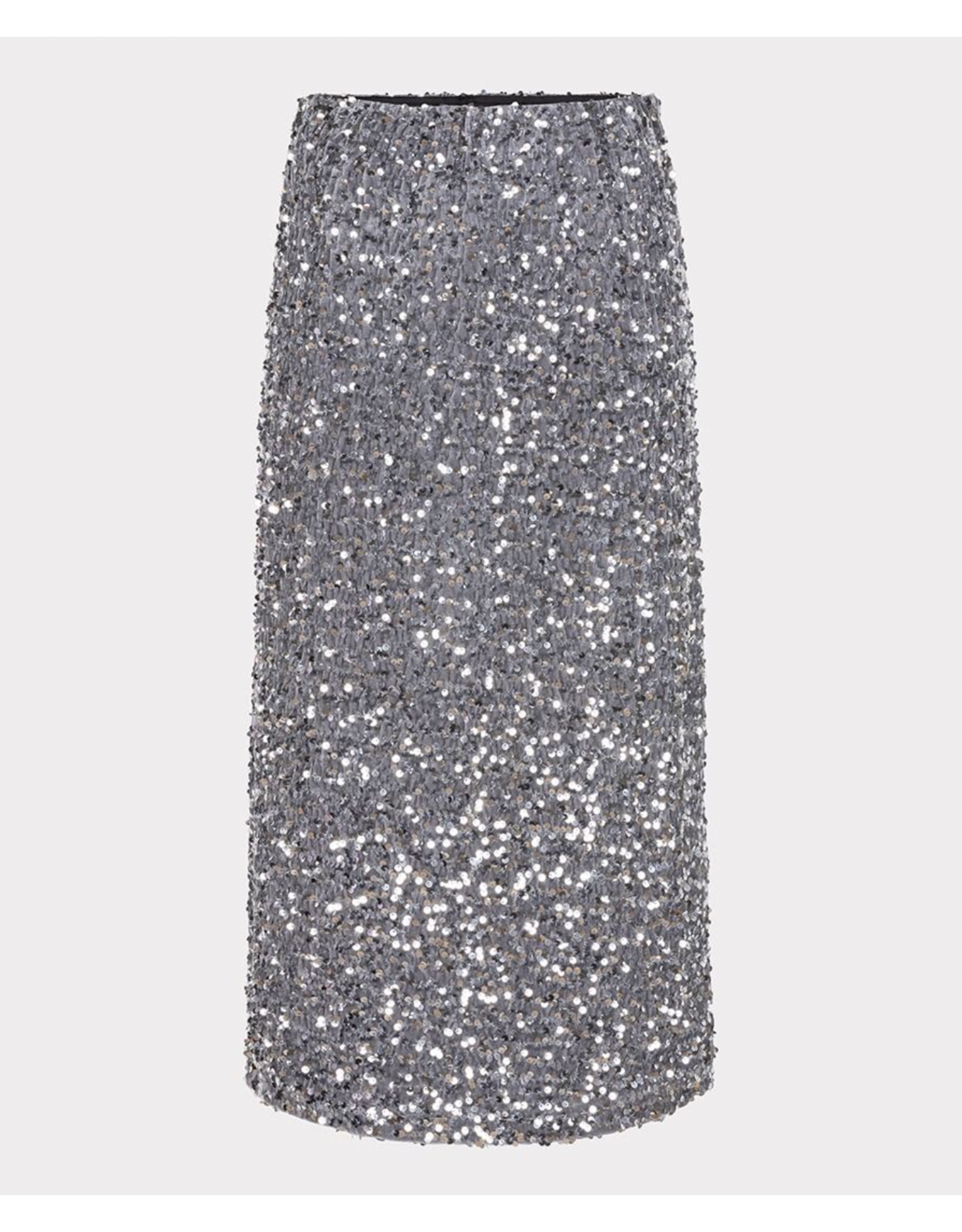 EsQualo Esqualo - Sequin Skirt (Silver)
