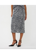 EsQualo Esqualo - Sequin Skirt (Silver)