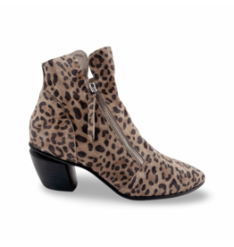 Django and Juliette Django & Juliette - Jazzy (Taupe Leopard / Black Suede)