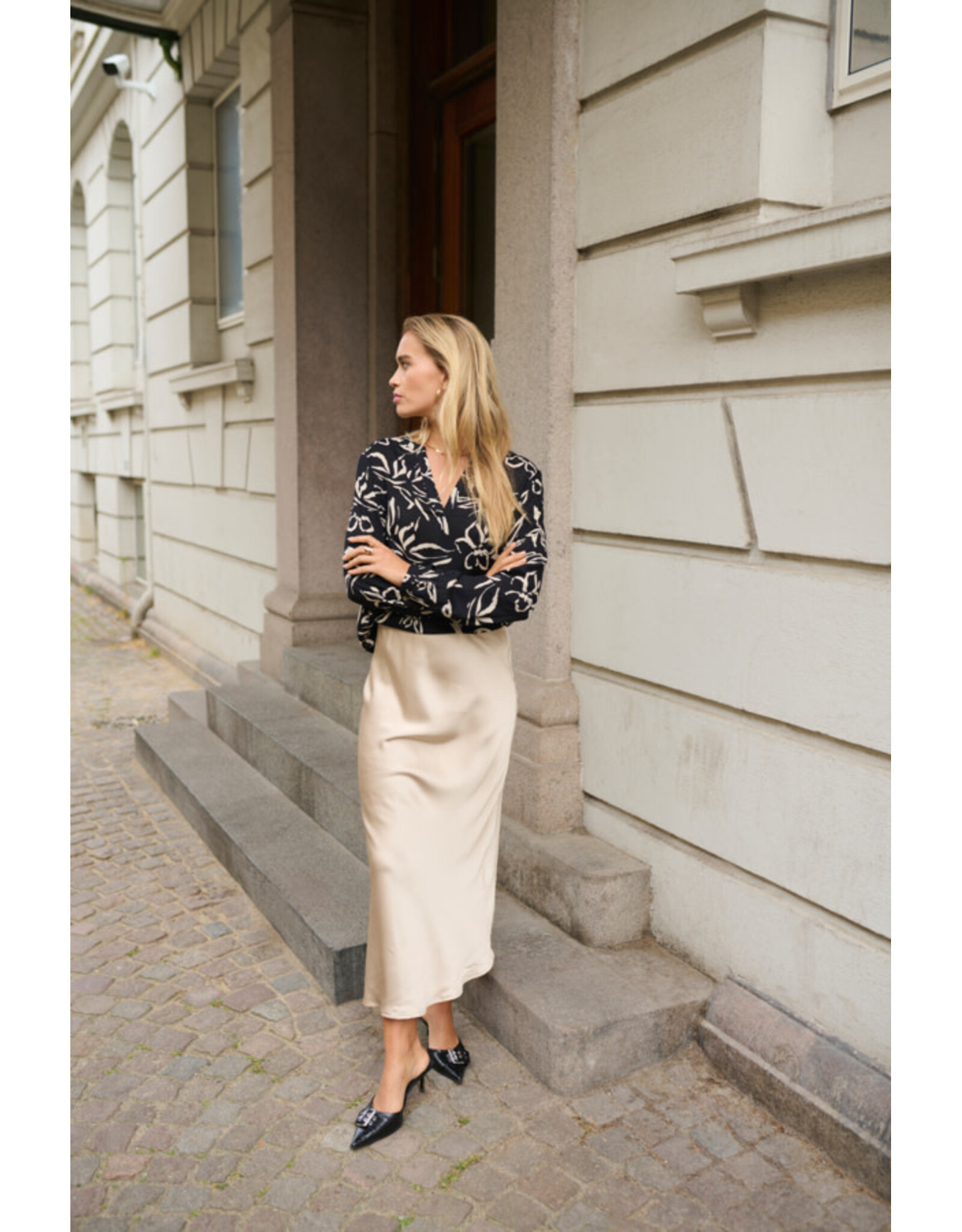Kaffe Kaffe - Lotte Skirt (Feather Gray)