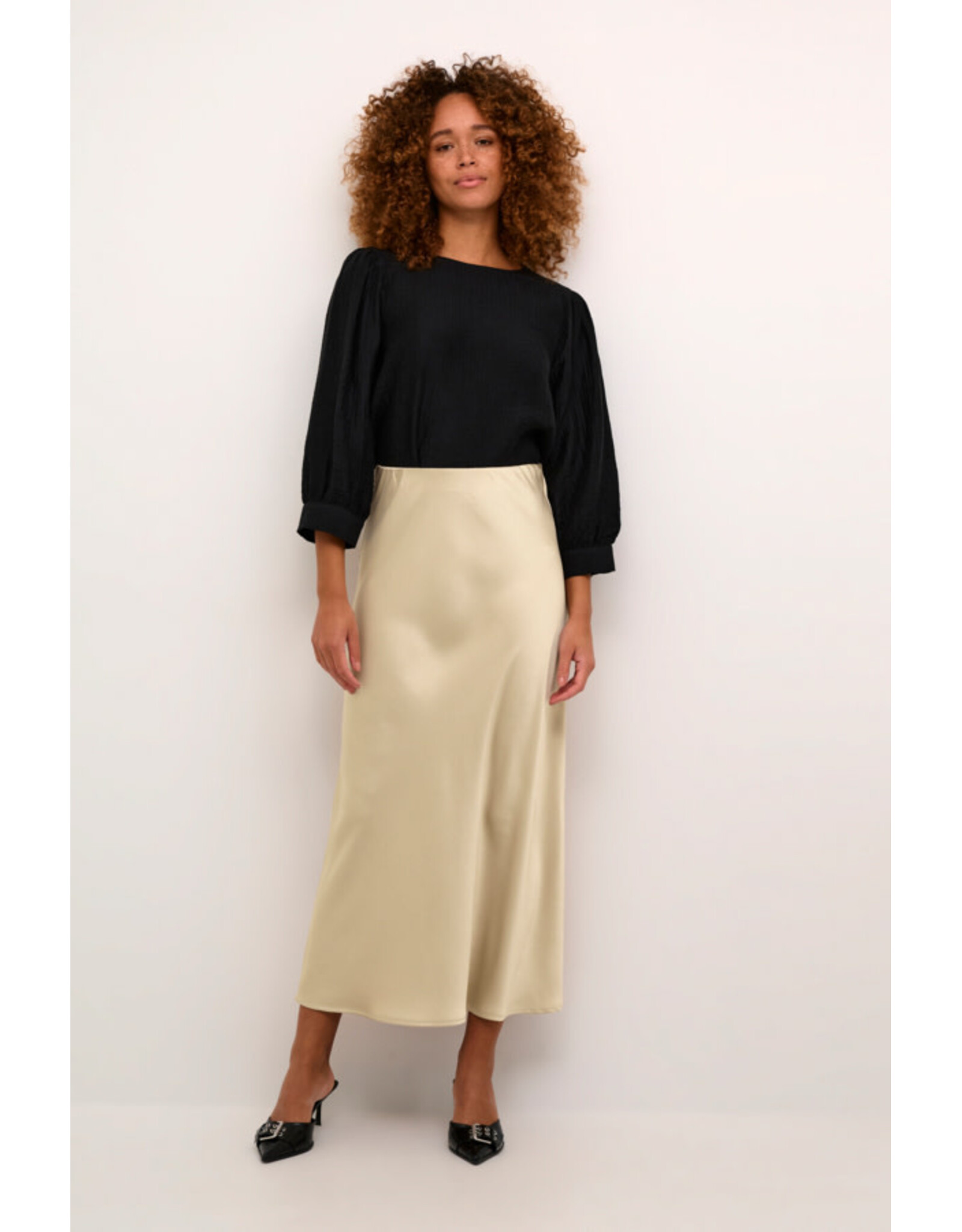 Kaffe Kaffe - Lotte Skirt (Feather Gray)