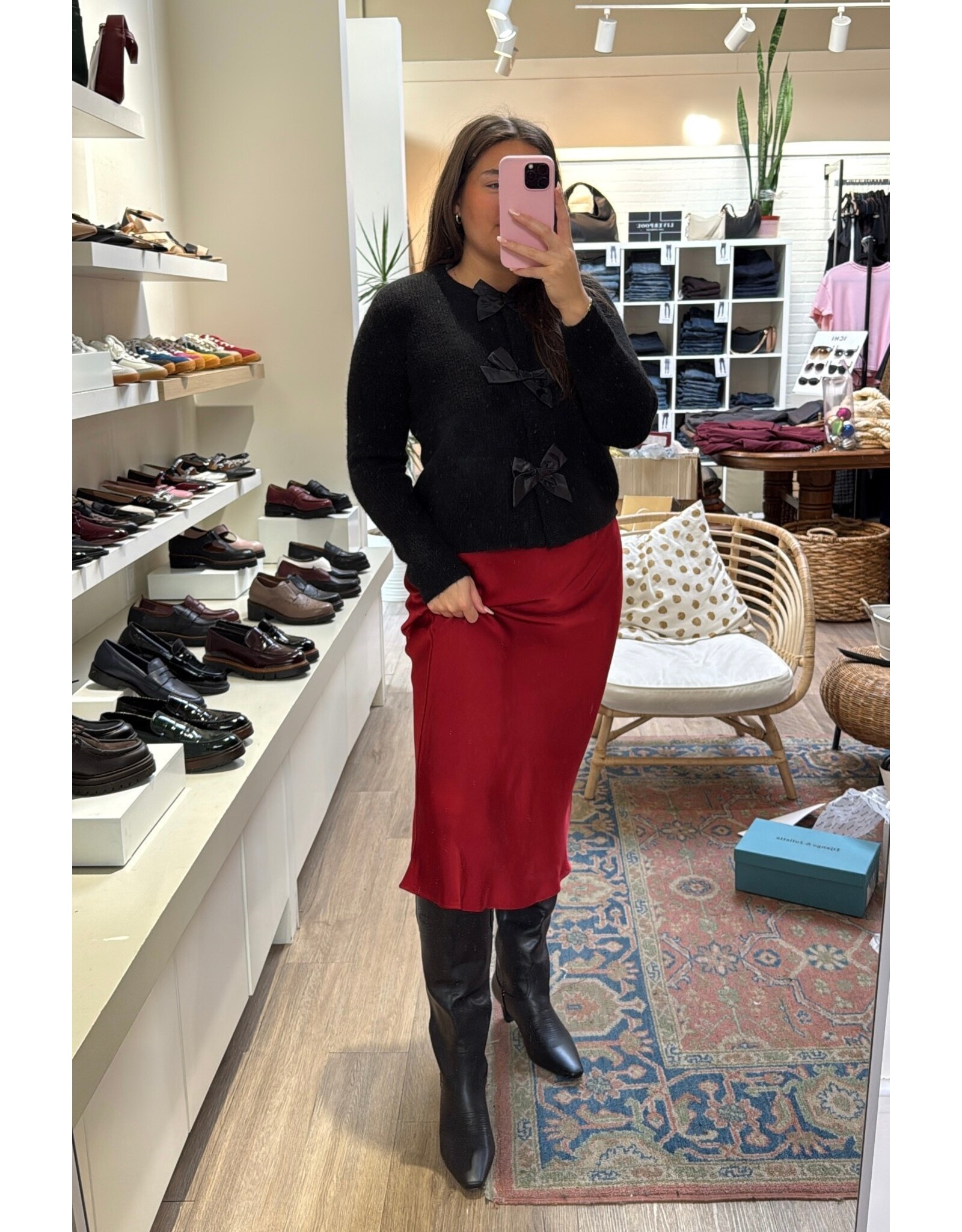 RD Style RD Style - Allina Skirt (Burgundy)