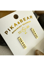 Pika & Bear Pika & Bear - "Synodic" Moon Phase Stud Earring