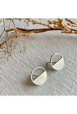 Pika & Bear Pika & Bear - "Horizon" Silhouette Stud Earrings