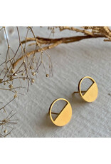 Pika & Bear Pika & Bear - "Horizon" Silhouette Stud Earrings
