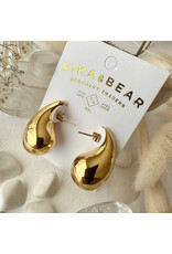 Pika & Bear Pika & Bear - Kisa Oversized Teardrop Earrings