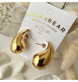 Pika & Bear Pika & Bear - Kisa Oversized Teardrop Earrings