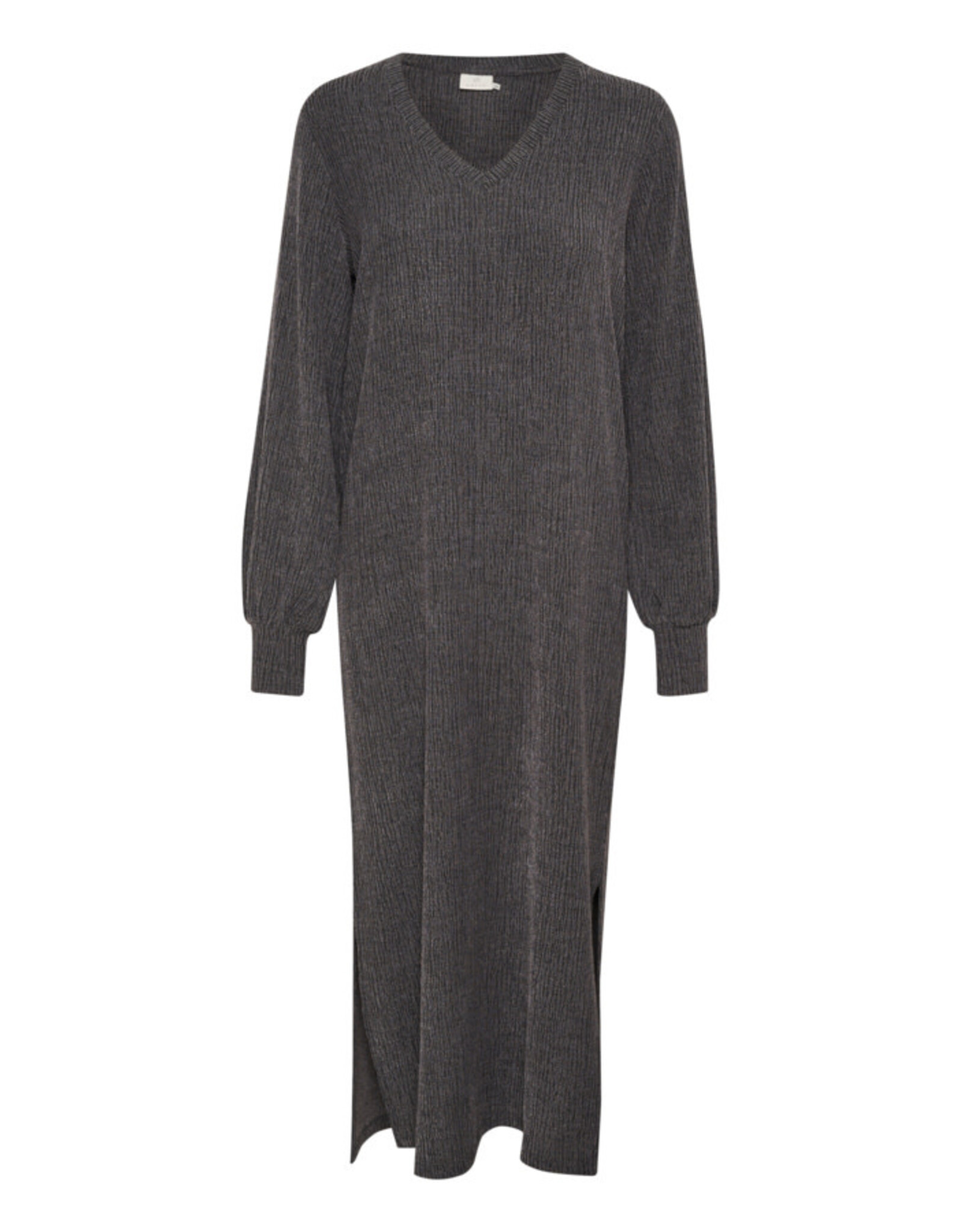 Kaffe Kaffe - Olga Dress (Dark Grey Melange)